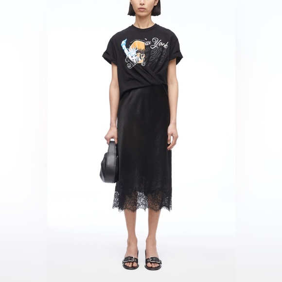 3.1 Philip Lim - We Are NY Twist T-Shirt Slip Dress - Picture 1 of 8